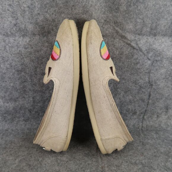 Skechers Shoes Womens 6.5 Flats Bobs For Cats Slip On Casual Rainbow Comfort Tan - Picture 9 of 13